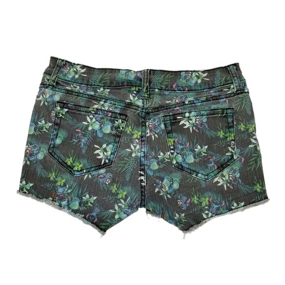 Disney Lilo & Stitch Cut Off Jean Shorts Size 5 - Picture 3 of 7